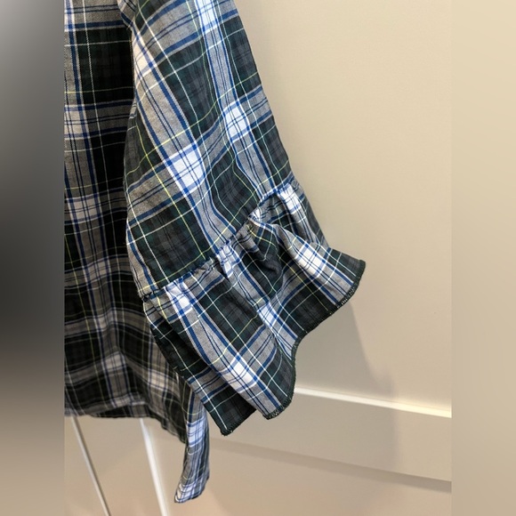 J. Crew holiday blouse in size S (6-7) - Picture 5 of 7